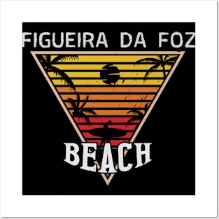 Beach day in Figueira da Foz Posters and Art